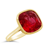 Cushion Spinel Ring