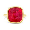 Cushion Spinel Ring