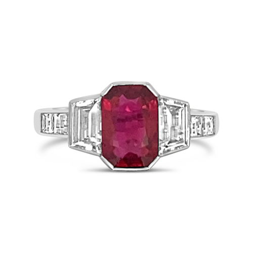 Ruby & Diamond Ring