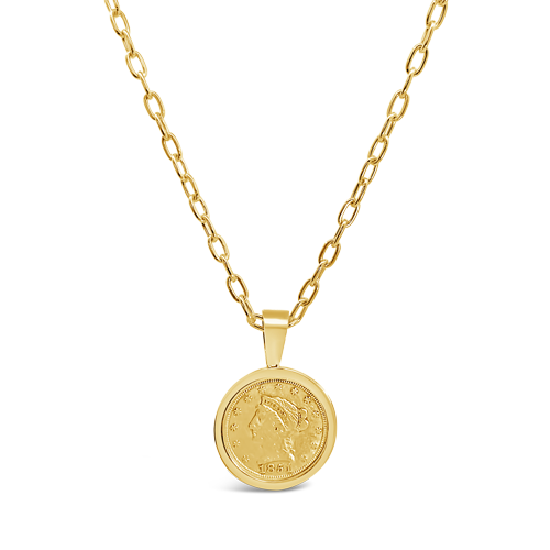 Gold Coin Necklace