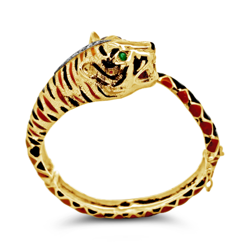 Tiger Bangle Bracelet