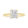 Radiant cut Diamond Engagement Ring