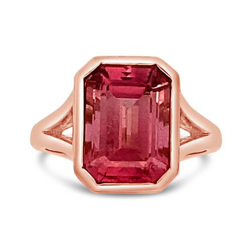 Pink Tourmaline Ring
