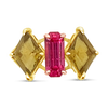 Pink Spinel & Tourmaline Ring