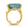 Blue Topaz Vine Ring