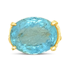 Blue Topaz Vine Ring