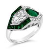 Emerald & Diamond Ring