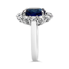 Oval Sapphire & Diamond Ring