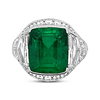 Emerald & Diamond Ring