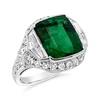 Emerald & Diamond Ring