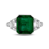 Emerald & Diamond Ring