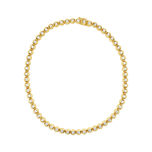 Yellow Gold & Diamond Necklace