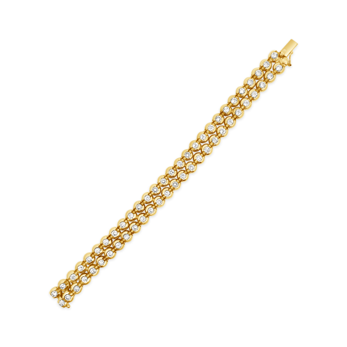 Yellow Gold & Diamond Bracelet