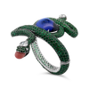 Emerald Serpenti Bangle Bracelet