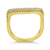 Diamond Bar Ring