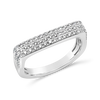 Diamond Bar Ring