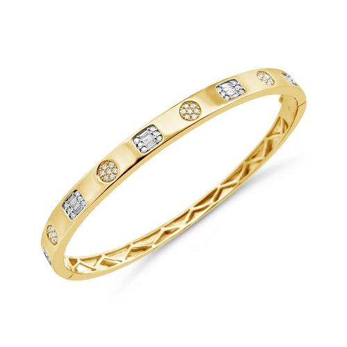 Diamond Bangle Bracelet