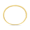 Yellow Gold Bangle with Diamonds