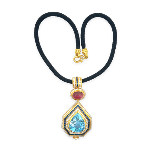 H. Stern Aquamarine Estate Pendant