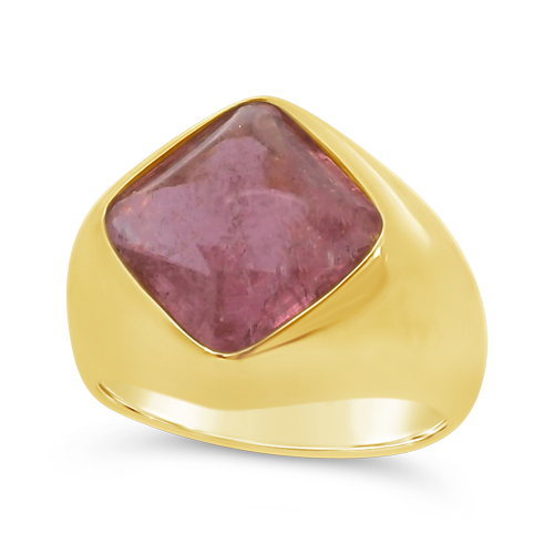Estate Bulgari Pink Tourmaline Ring