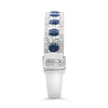 Sapphire & Diamond Bangle Bracelet