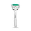 Emerald & Diamond Ring