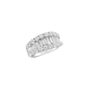 Round & Baguette Diamond RIng
