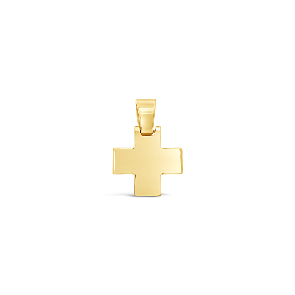 Yellow Gold Cross Pendant