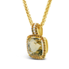 Citrine & Diamond Necklace