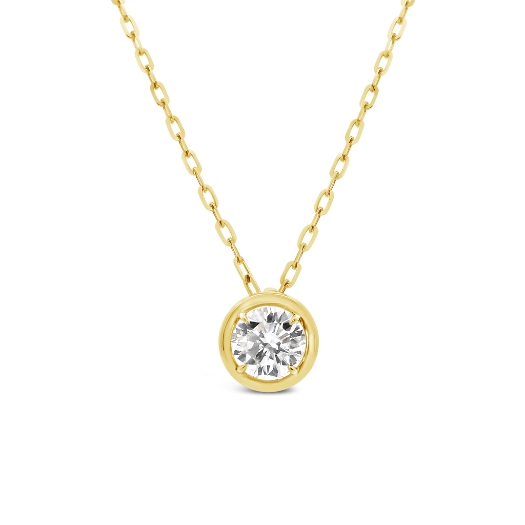 Diamond Solitaire Pendant