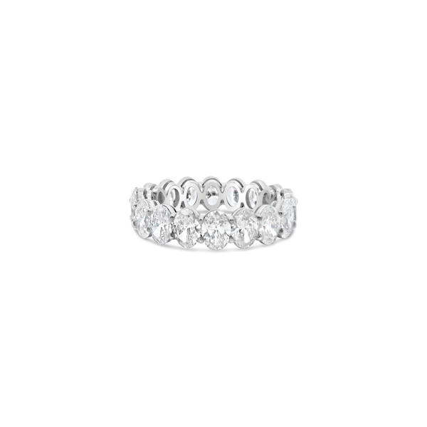 Oval Diamond Eternity Ring