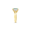 Emerald & Diamond "Twin" Ring