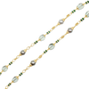 Emerald, Aquamarine, Tahitian Pearl & Diamond Estate Necklace