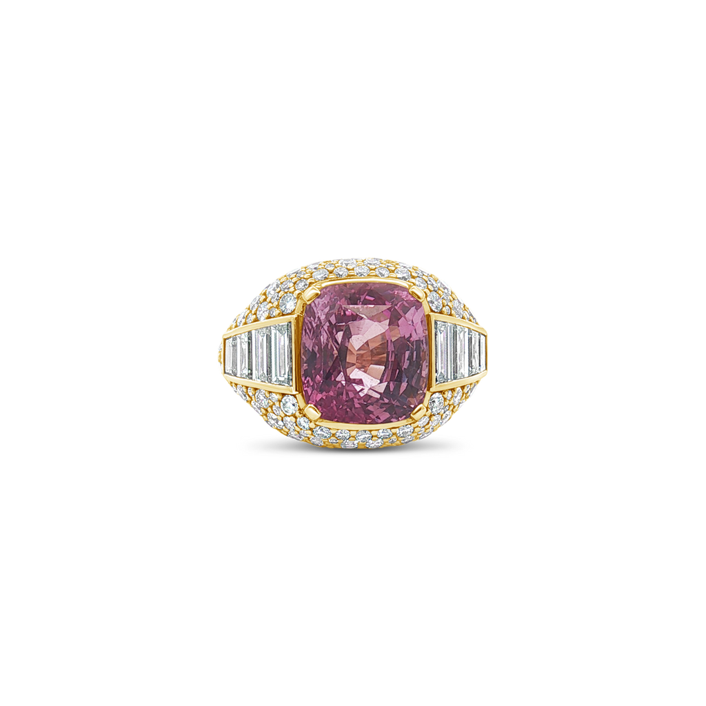 Bulgari Pink Sapphire Ring