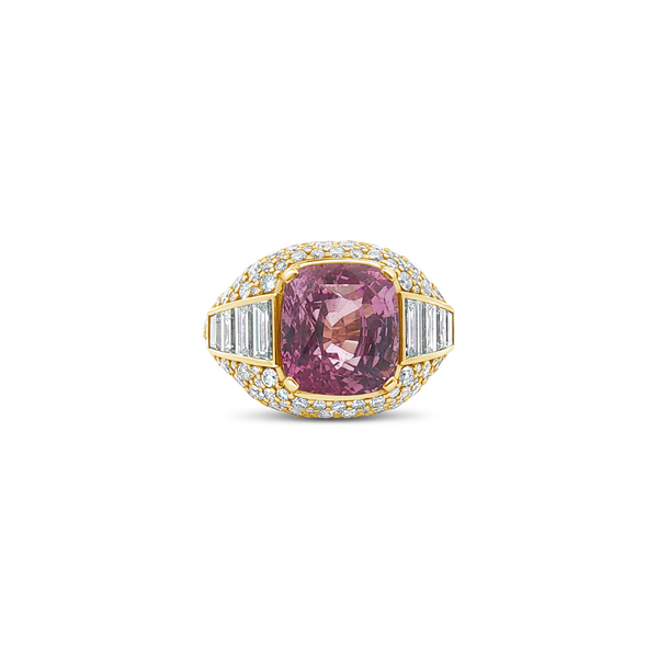 Bulgari Pink Sapphire Ring