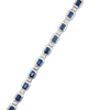 Double Bezel Sapphire & Diamond Bracelet