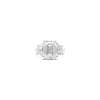 Three Diamond Engagement Ring