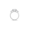 Three Diamond Engagement Ring