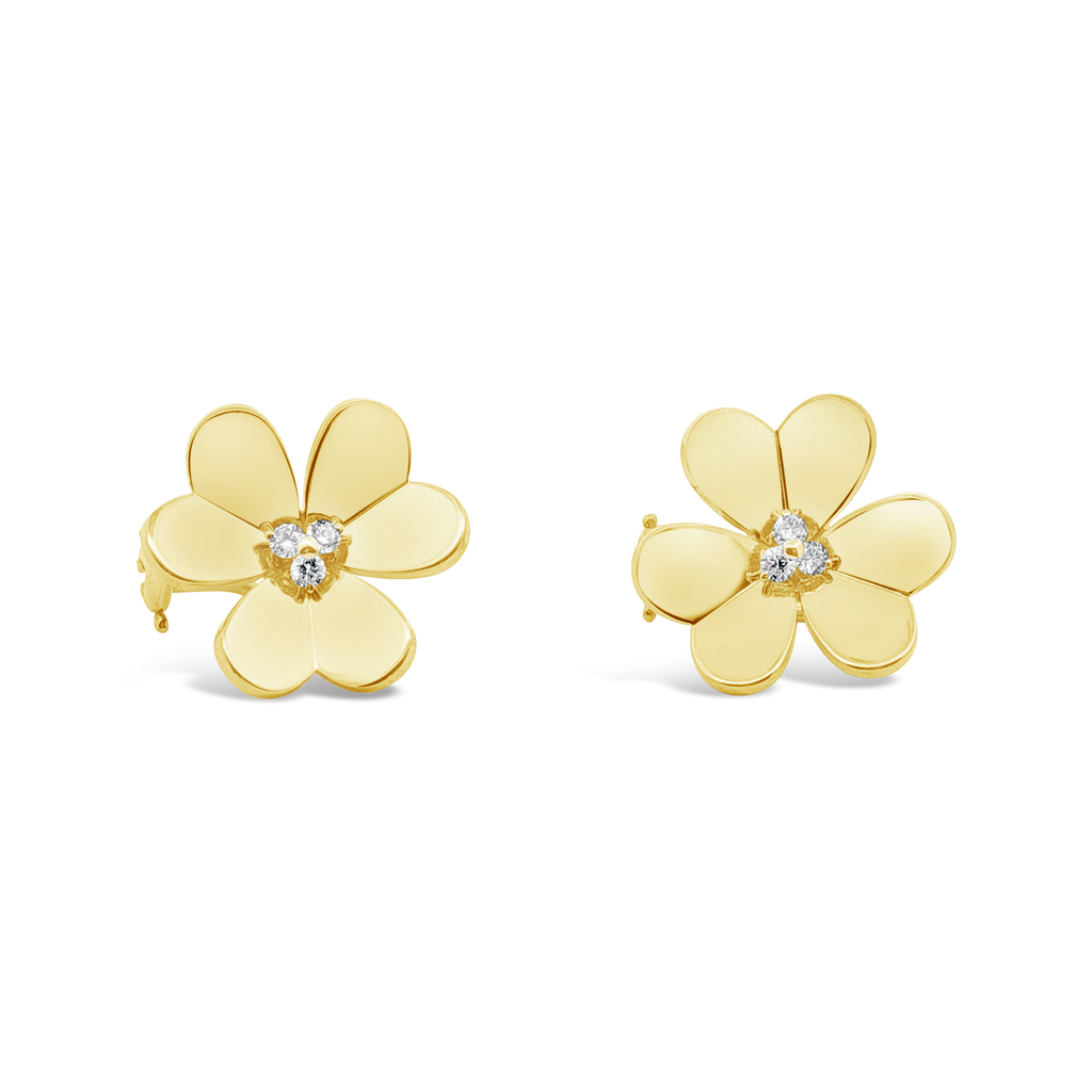 Flower Pendant & Earrings Set