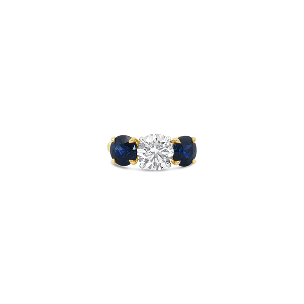 Sapphire & Diamond Ring