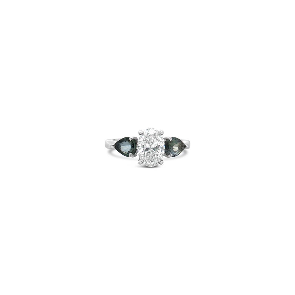 Diamond & Alexandrite Ring