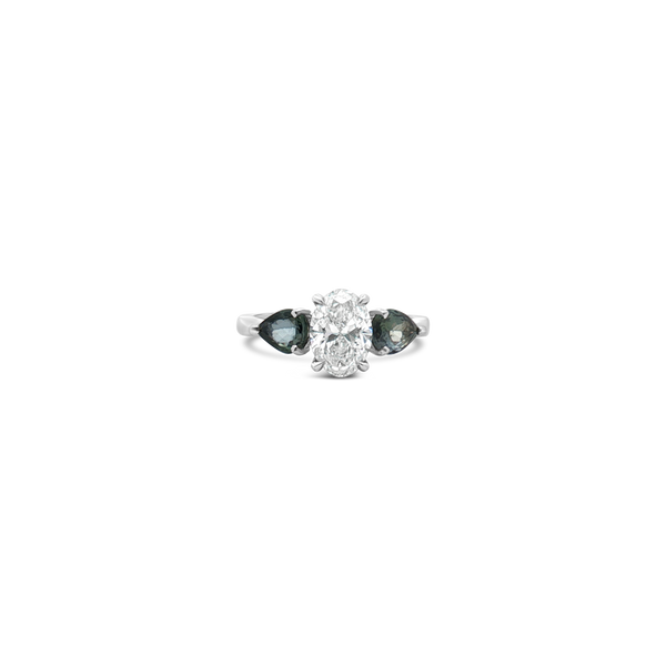Diamond & Alexandrite Ring