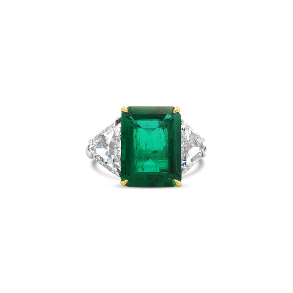 Emerald & Diamond Ring