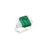 Emerald & Diamond Ring