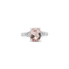 Morganite & Diamond Ring