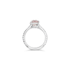 Morganite & Diamond Ring