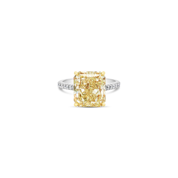 Yellow Diamond Engagement Ring
