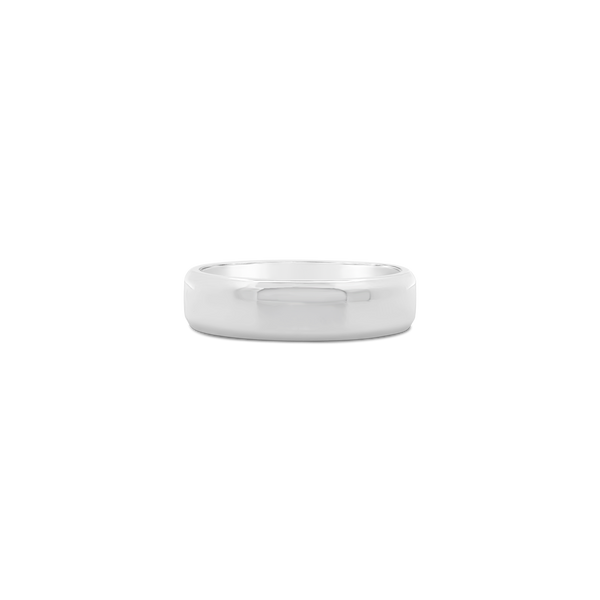 Rounded Wedding Band