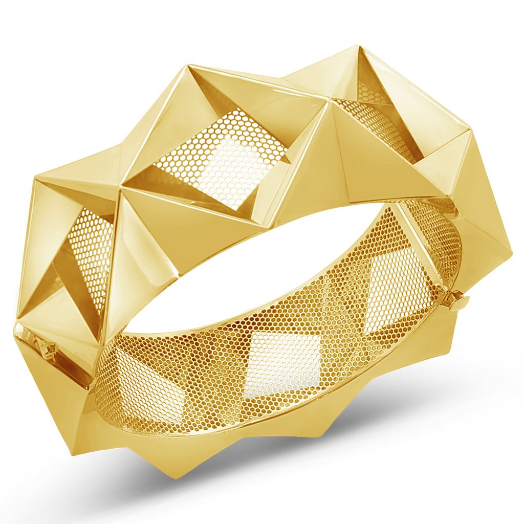 Gold Priopin Bangle & Ring Set