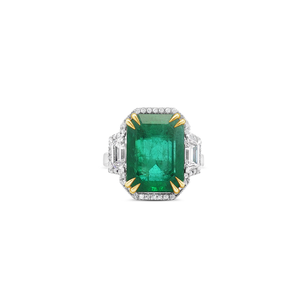 Emerald & Diamond Ring